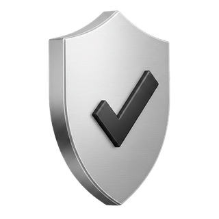 Approval checkmark icon in 3D on the VestAccrue how it works page